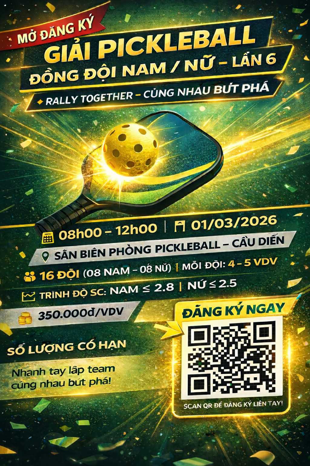 Lần 6: "Rally Together – Cùng nhau bứt phá" (2026)