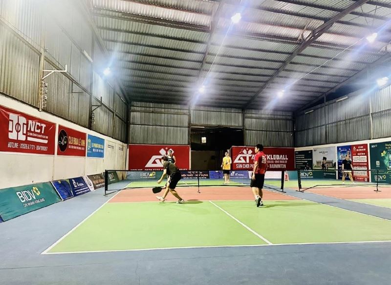 AT PICKLEBALL